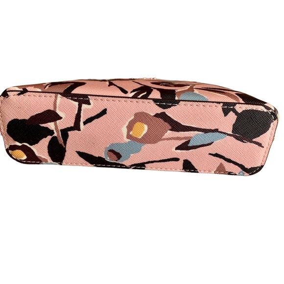 Kate Spade Cameron Pink Floral Print Cosmetics travel bag - Picture 5 of 9